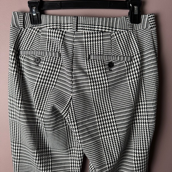Banana Republic Houndstooth Avery Pants 0S 0 Short (493032) - Picture 6 of 11